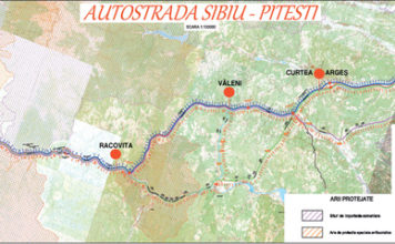 Construcţia autostrăzii Sibiu-Pitești va începe în prima parte a anului 2018 şi va fi gata la sfârşitul lui 2021