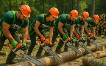 Nr.1 in domeniul arborism, profesioniști pentru tăierea copacilor cu risc. Fisker Industrial AG